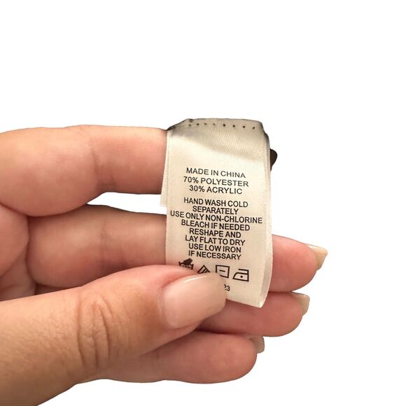 1 STATE Cutout Turtleneck Knit Black Sz Small - Picture 6 of 6